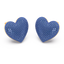 Heart Studs in Blue
