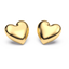 Heart Studs in Gold