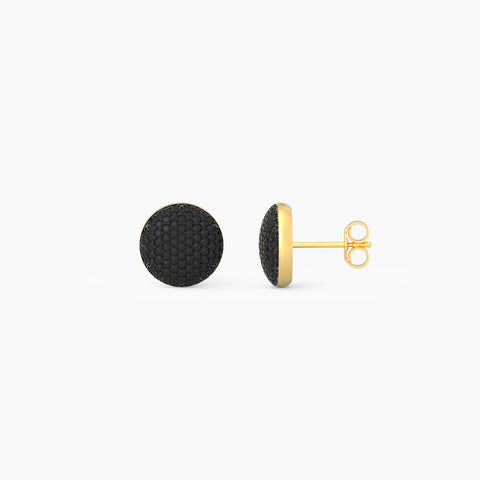 Sphere Studs in Black