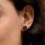 Sphere Studs in Black