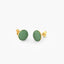 Sphere Studs in Green