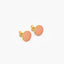 Sphere Studs in Orange