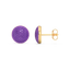 Sphere Studs in Violet