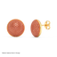 Sphere Studs in Orange