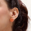Sphere Studs in Orange