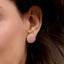 Sphere Studs in Pink