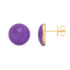 Sphere Studs in Violet