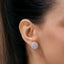 Sphere Studs in White