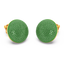 Sphere Studs in Green