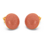 Sphere Studs in Orange