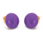 Sphere Studs in Violet