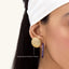 Sphere Studs in Yellow