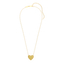 Heart Pendant Necklace in Yellow
