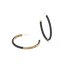 Hoop Earrings in Black