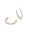 Hoop Earrings in White