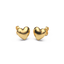 Heart Studs in Gold