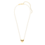 Heart Pendant Necklace in Gold