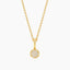 Small Circle Pendant Necklace