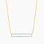 Set the Bar Pendant Necklace