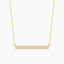 Tell Me Straight Pendant Necklace