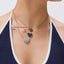 Star Pendant Necklace in Blue