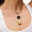 Star Pendant Necklace in Pink