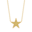 Star Pendant Necklace in Yellow