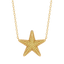 Star Pendant Necklace in Yellow