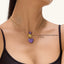 Star Pendant Necklace in Yellow