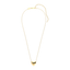 Heart Pendant Necklace in Gold
