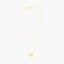Heart Pendant Necklace in Gold