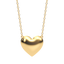 Heart Pendant Necklace in Gold