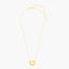 Heart Pendant Necklace in Gold