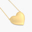 Heart Pendant Necklace in Gold