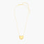 Heart Pendant Necklace in Gold