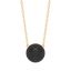 Sphere Pendant Necklace in Black