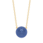 Sphere Pendant Necklace in Blue