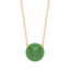 Sphere Pendant Necklace in Green
