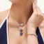 Sphere Pendant Necklace in White