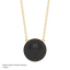 Sphere Pendant Necklace in Black