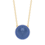 Sphere Pendant Necklace in Blue