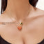 Sphere Pendant Necklace in Gold