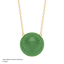 Sphere Pendant Necklace in Green