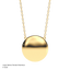 Sphere Pendant Necklace in Gold