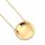 Sphere Pendant Necklace in Gold