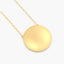 Sphere Pendant Necklace in Gold