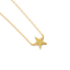 Star Pendant Necklace in Yellow