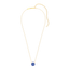 Sphere Pendant Necklace in Blue