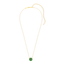 Sphere Pendant Necklace in Green