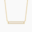 Set the Bar Pendant Necklace